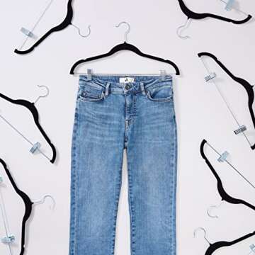 Amazon Basics Velvet Non-Slip Skirt Hangers - 50 Pack