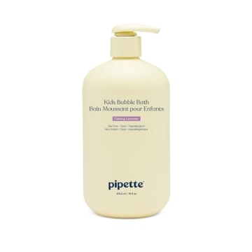 Pipette Lavender Bubble Bath Body Wash for Sensitive Skin