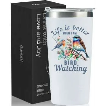 Bird Watching Tumbler - Ideal Gift for Bird Lovers