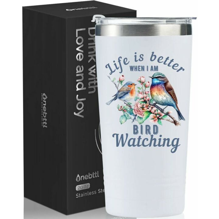 Bird Watching Tumbler - Ideal Gift for Bird Lovers