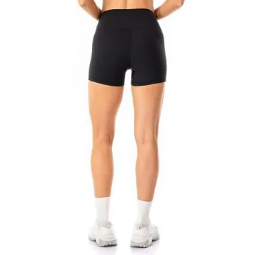 Lavento Women's High Waisted Soft Biker Shorts for Yoga & Running