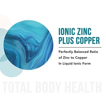 Ionic Zinc Plus Copper Liquid Concentrate for Immunity