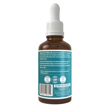 Ionic Zinc Plus Copper Liquid Concentrate for Immunity