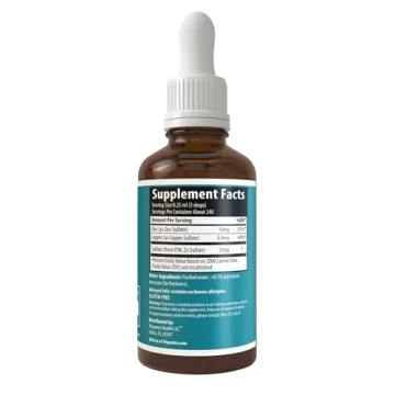 Ionic Zinc Plus Copper Liquid Concentrate for Immunity