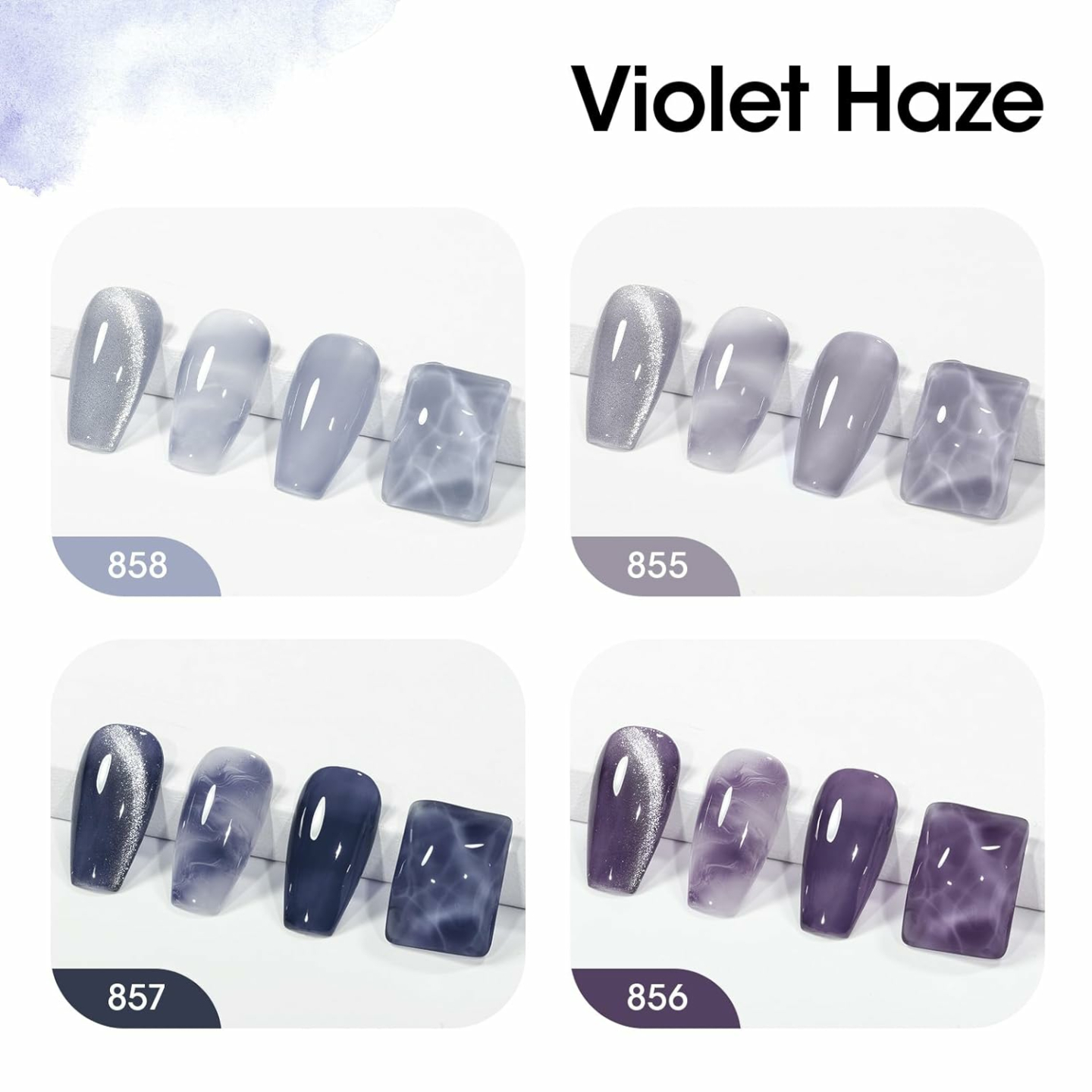 Gellen Gel Nail Polish Set - 4 Color Range