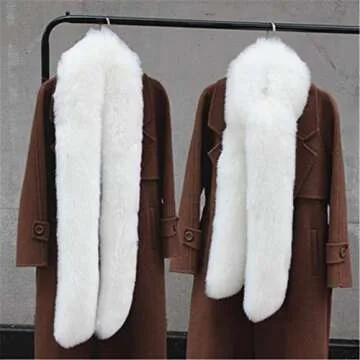 LDFWAY Faux Fur Shawl for Men & Women - Winter Warmth Elegance