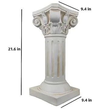 MOOFAR Greek Ionic Column - Timeless Garden Decor