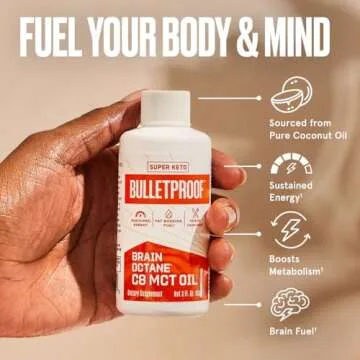 Bulletproof Brain Octane C8 MCT Oil - Travel Size Energy
