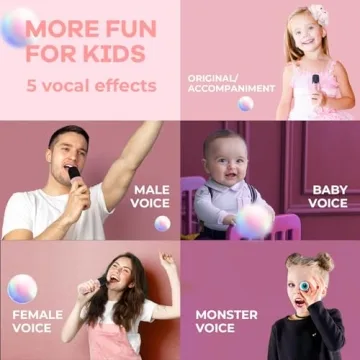 YLL Mini Karaoke Machine - Portable Bluetooth Fun for All Ages
