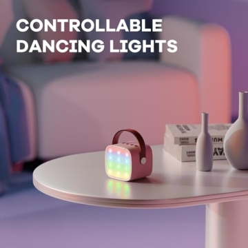 YLL Mini Karaoke Machine - Portable Bluetooth Fun for All Ages