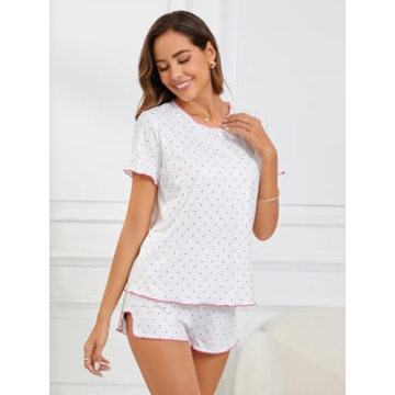 Cute Women’s Pajama Set - Comfortable Floral Sleepwear