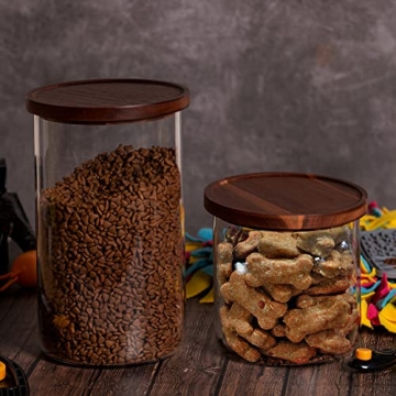 Stylish LARAMAID Glass Jar Canisters for Elegant Storage