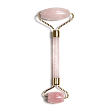 COSMEDIX Rose Quartz Roller for Puffed Eyes and Radiance