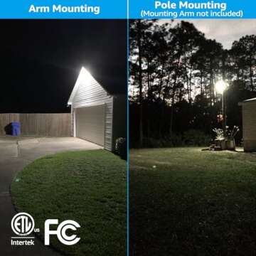 TORCHSTAR LED Barn Light for Outdoor Security Lighting