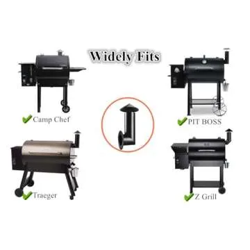 High-Quality SafBbcue Pellet Grill Smoke Stack Upgrade