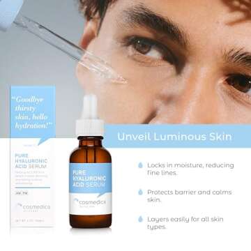 Cosmedica Vitamin C and Hyaluronic Acid Skincare Set