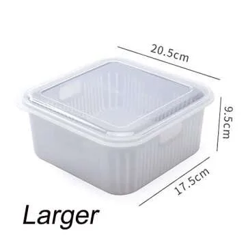 Fridge Fresh Storage Containers for Vegetables & Fruits