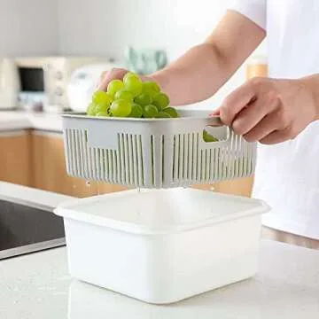 Fridge Fresh Storage Containers for Vegetables & Fruits