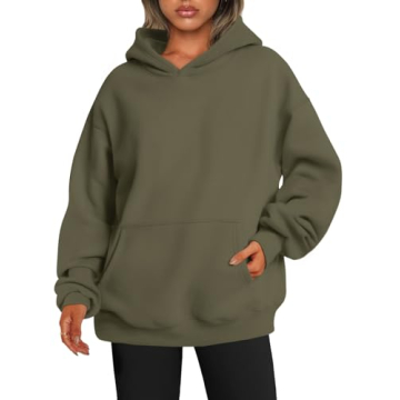 EFAN Womens Hoodies Oversized Sweatshirts - Cozy Fleece Pullover for Winter and Fall