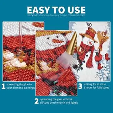 LANBEIDE Diamond Painting Sealer 200ML with Brush