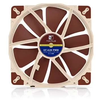 Noctua NF-A20 PWM Silent Fan, High-Performance 200mm
