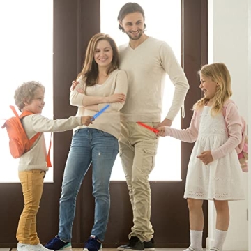 LED Lightsaber Chopsticks - 4 Colorful Pairs