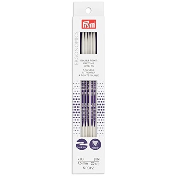 Prym Ergonomics 8-Inch Double Point Knitting Needles - Size 7