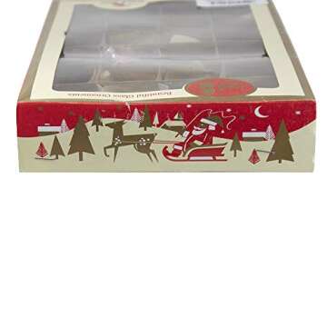 Kurt Adler 30-MM Early Years Glass Oval Ornaments for Christmas