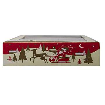 Kurt Adler 30-MM Early Years Glass Oval Ornaments for Christmas