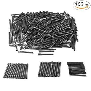 Tattoo ink mixer machine set - UNIQUE2U electric tattoo pigment mixer machine + 100 tattoo ink mixing sticks (Black)