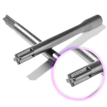 Tattoo ink mixer machine set - UNIQUE2U electric tattoo pigment mixer machine + 100 tattoo ink mixing sticks (Black)