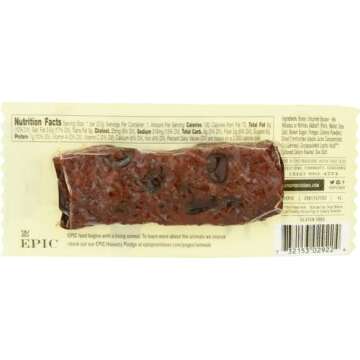 Epic Bison Bacon Cranberry Bar - Healthy Protein Snack