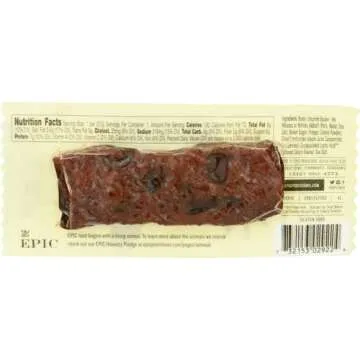 Epic Bison Bacon Cranberry Bar - Healthy Protein Snack