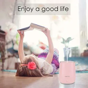 LEASTYLE 120ml Essential Oil Diffuser for Home and Travel