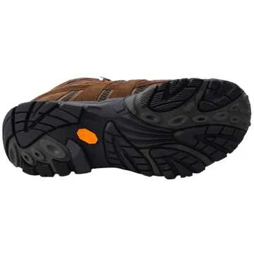 Merrell Men's Moab 2 Mid Waterproof Hiking Boot, Earth, 11.5 W US