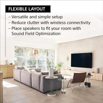Sony HT-A9 Home Theater Speaker System - Immersive Sound