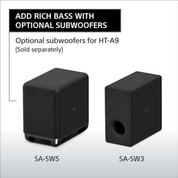 Sony HT-A9 Home Theater Speaker System - Immersive Sound