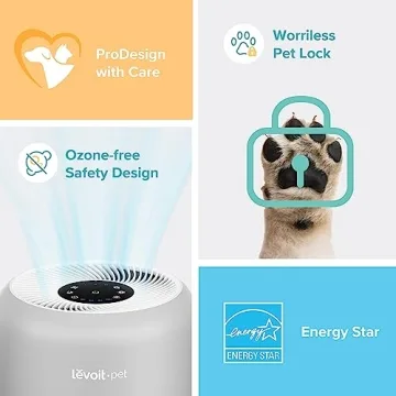 LEVOIT Air Purifiers for Pets in Home Large Rooms