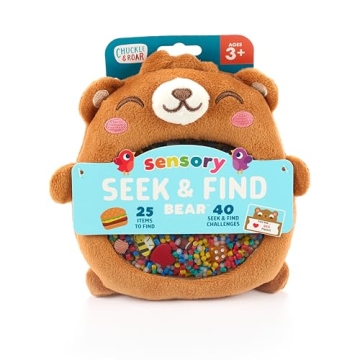 Chuckle & Roar Sensory Seek & Find Bear for Toddlers