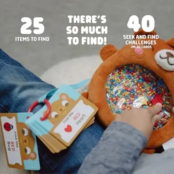 Chuckle & Roar Sensory Seek & Find Bear for Toddlers