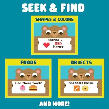 Chuckle & Roar Sensory Seek & Find Bear for Toddlers