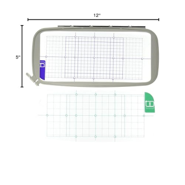 Extra Large Embroidery Hoop for Brother Machines 5x12