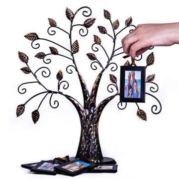Family Tree Picture Frame Stand - Holds 6 Photos