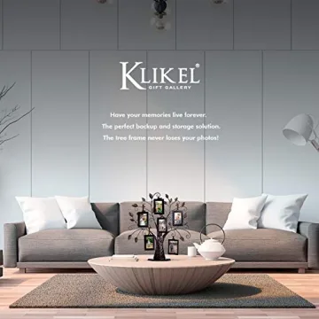 Family Tree Picture Frame Stand - Holds 6 Photos