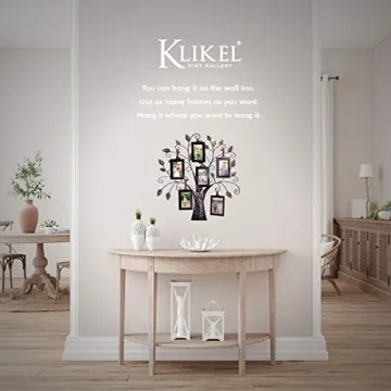 Family Tree Picture Frame Stand - Holds 6 Photos