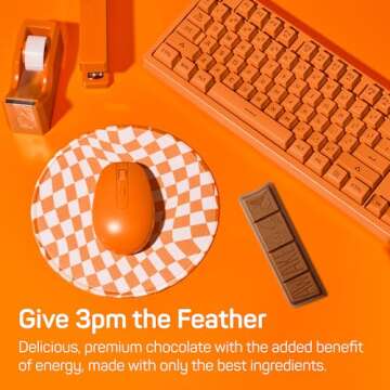 AWAKE - Caffeinated Chocolate Bars - Caramel Milk Chocolate, 12 Bars - 100mg Caffeine - 1 Bar Equals...