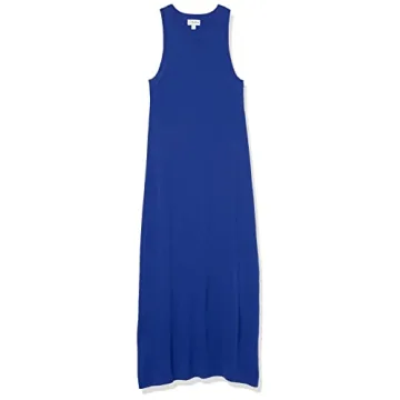 Gabriela High Neck Cut-In A-Line Maxi Sweater Dress