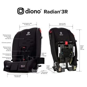 Diono Radian 3R Convertible Car Seat for 10 Years