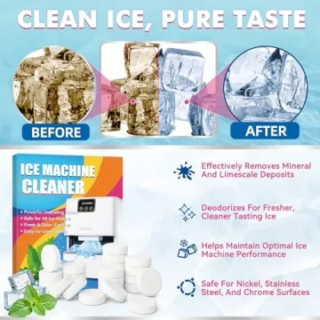 Ice Machine Cleaner 36 Pack for All Ice Makers Fresh Taste