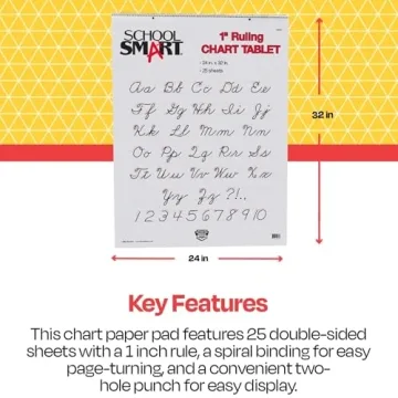 School Smart Chart Tablet - Quality Teaching Charts for All